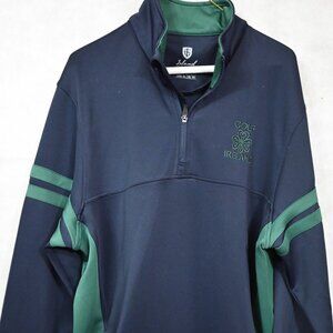 NEW Island Green Golf Ireland Quarter-Zip Long Sleeve Wind Weather Pullover XL
